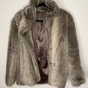 Faux Fur Coat